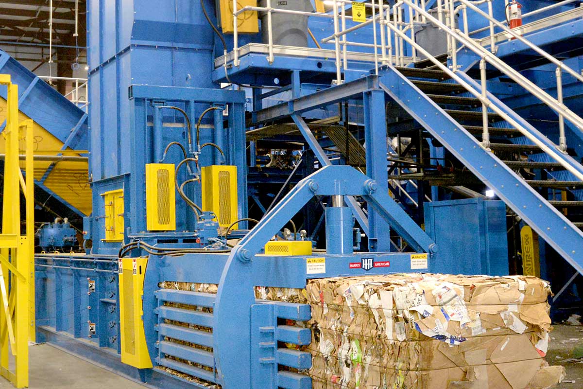 Harris American Co. Cardboard Baler