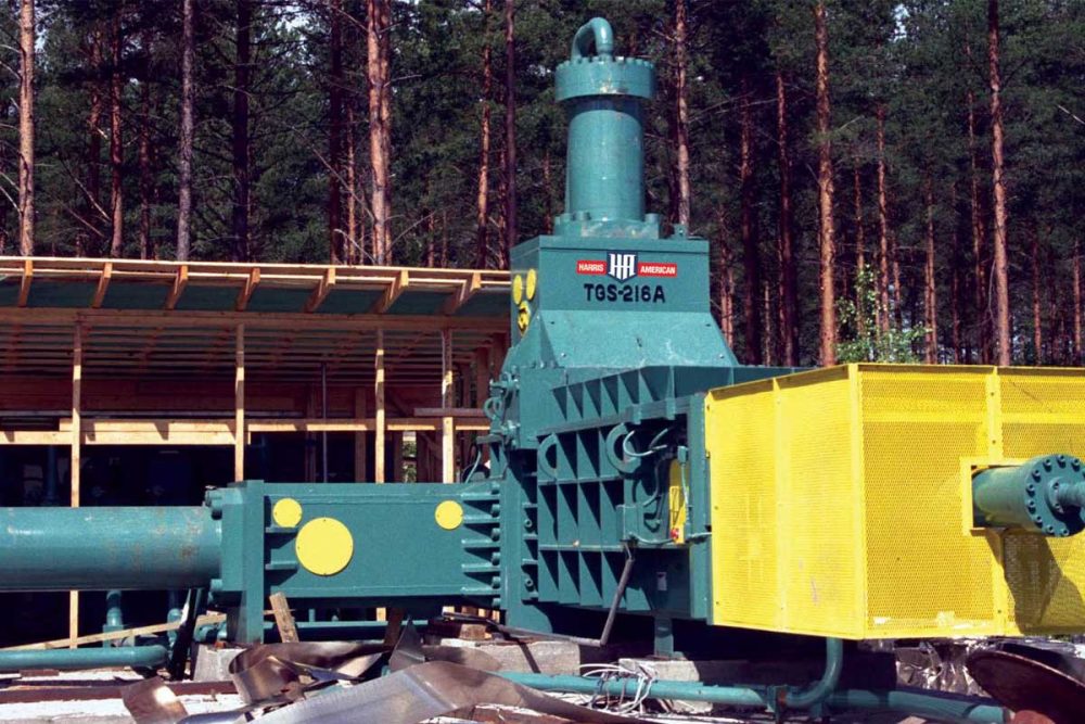 Harris American Co. Baler