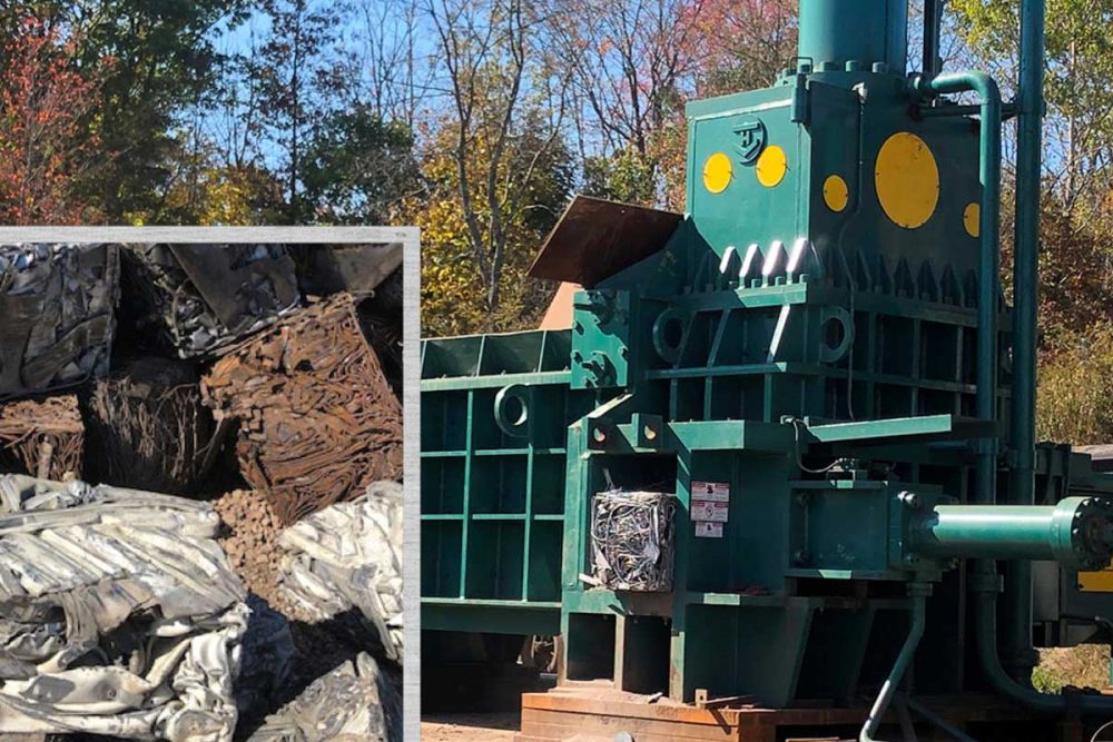 Harris American Co. Baler