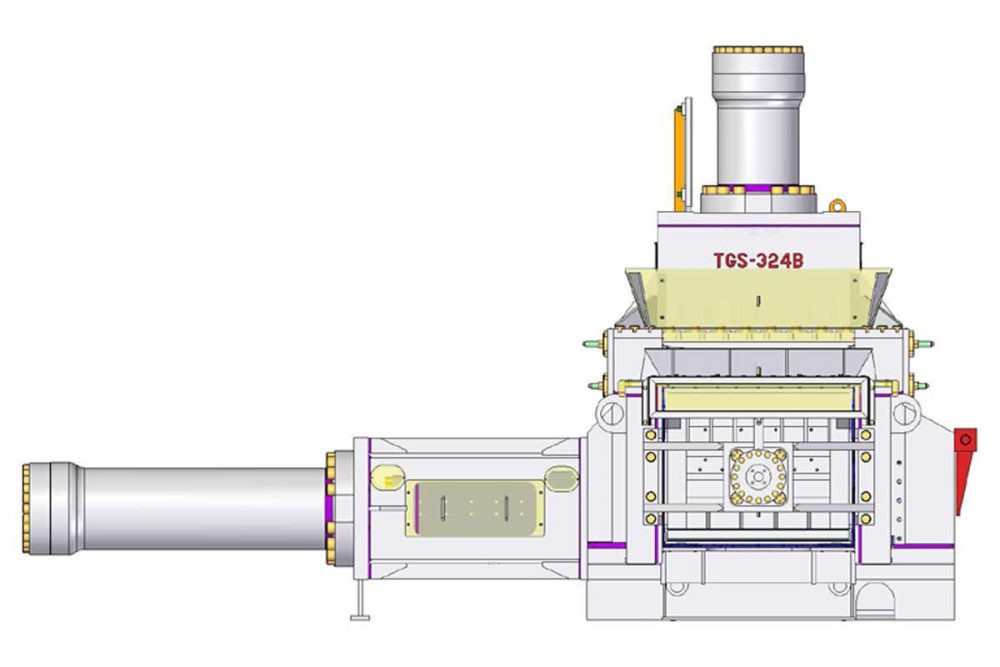 Schematic Style Drawing Of Harris American Co. Baler