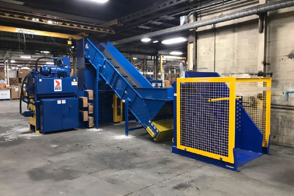 Harris American Co. Textile Baler
