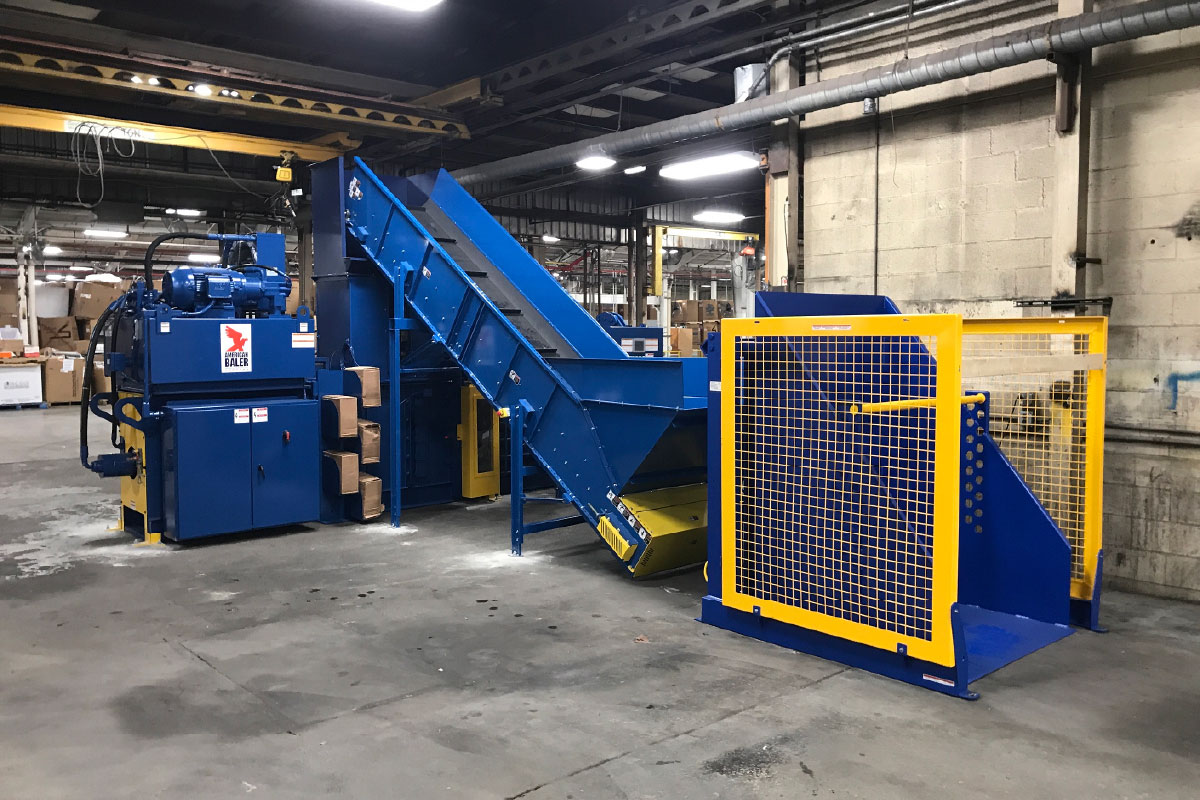 Harris American Co. Textile Baler